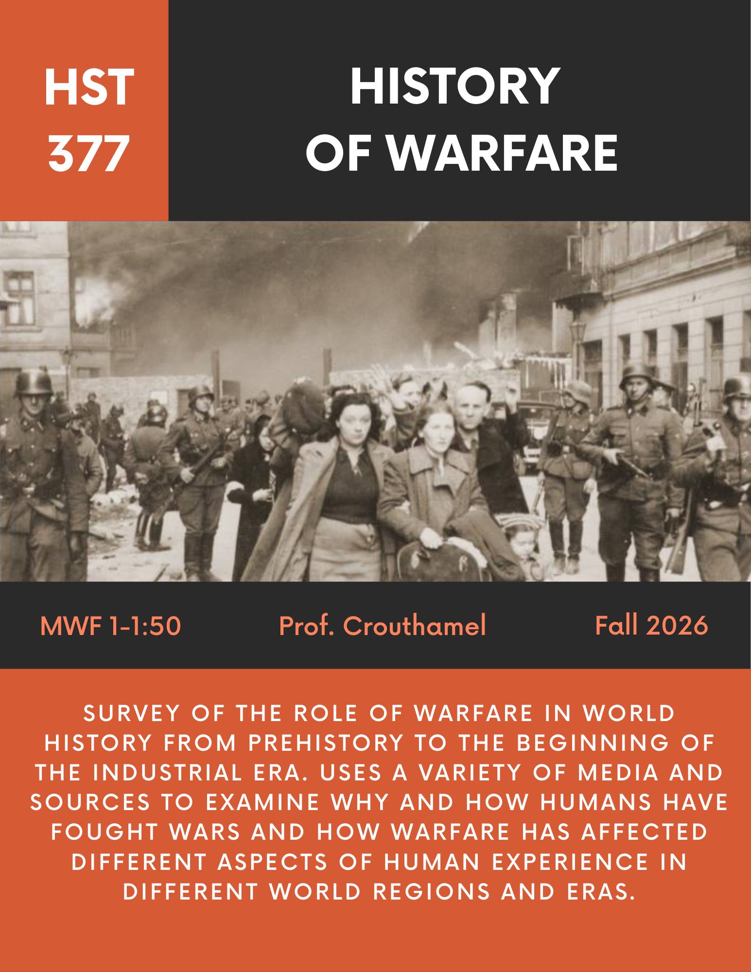 History of Warfare